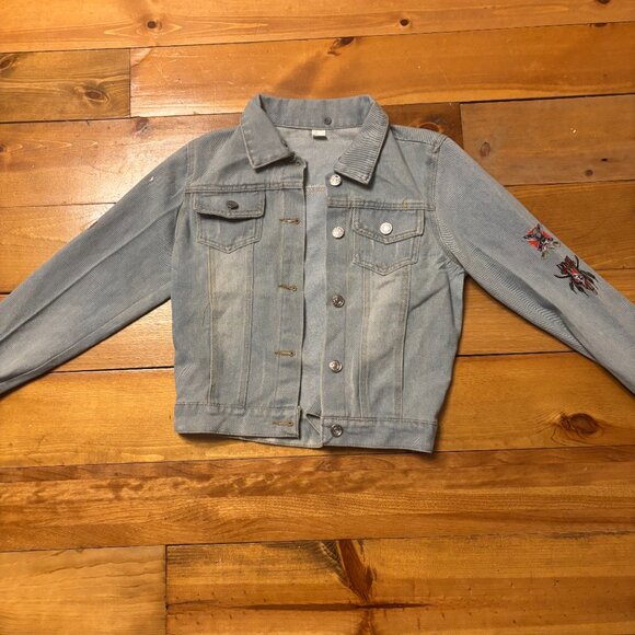 Youth Lynyrd Skynyrd Jean Jacket Medium - Picture 3 of 5